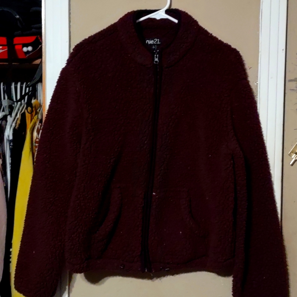 Fuzzy jacket